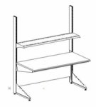 WORKBENCH, CANTILEVER-1 Shelf