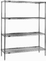 SOLID AND WIRE SHELVING