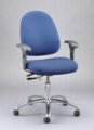 #9051 Deluxe Seating Medium height back seat &amp back tilt arms casters