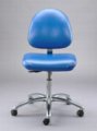#9051 Deluxe Seating Vinyl upholstery Standard height back seat &amp back tilt casters