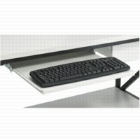 Keyboard tray for LAN bench