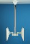 60230 Series. Ceiling Mounted Telescoping Pole for 1-4.