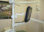 LCD pole mounted with 6 inch extension arm