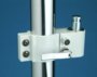 25-40 Single Pole Mount Bracket, Light Gray. Brackets available for 1