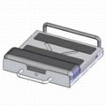 #24-07 Spring-loaded keyboard clamp (shown without mouse tray)