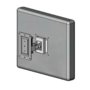 60216 Compact LCD Wall Mount, Front View