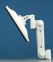 60210 Adjustable Arm, Worksurface-mounted, LCd in down-tilt postion