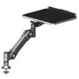 60223 Series Adjustable arm with laptop platform worksurface mounted