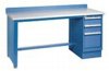72 x 30 Lista Technical Bench with 1 drawer pedestal