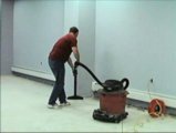 Clean and prepare concrete floor