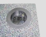 Duplex outlet installed in power port grommet