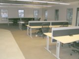 Classroom utilizing Powerflor for electrica, data a voice requirements