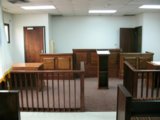Courtroom completed using Powerflor