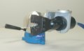 PivotLok Adjustable Tool holder shown with pneumatic tool installed