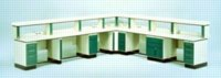 STURDILITE LAB BENCHES-CORNER CONFIGURATION