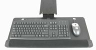 Model CB825 C-Bracket style keyboard mechanism with phenolic keyboard platform.  No tilt and no height adjustment on this system.
