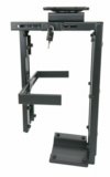 Model VCP7520 Security CPU Holder. Under-worksurface mount only. Fully secures your CPU on all sides. Shown without CPU installed