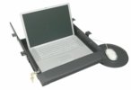 LTD-238 Laptop Drawer with Mouse Tray.  Useable dimensions: 16 x 13 x 2-3/8