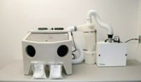 PROBLAST MICRO-BLASTER with the ABRASVIE VAC Dust Collector