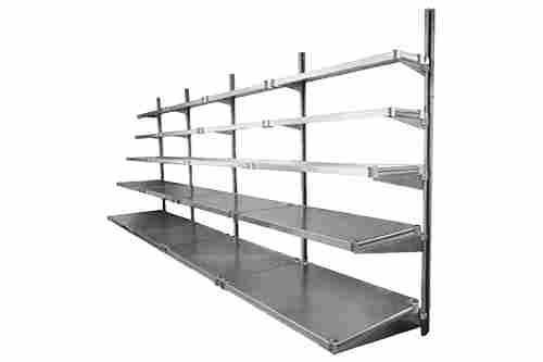 Heavy Duty Cantilever Shelving System, Wall Mounted Wire Shelving Systems