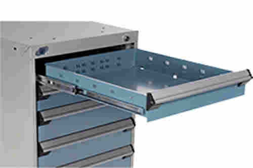 L Metal Compact Stationary Storage Cabinets By Rousseau